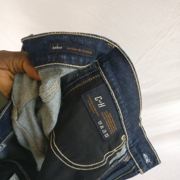 COH Amber medium rise Bootcut Jeans w30 +MEASUREMENT  Signature embroidered back - Picture 8 of 8